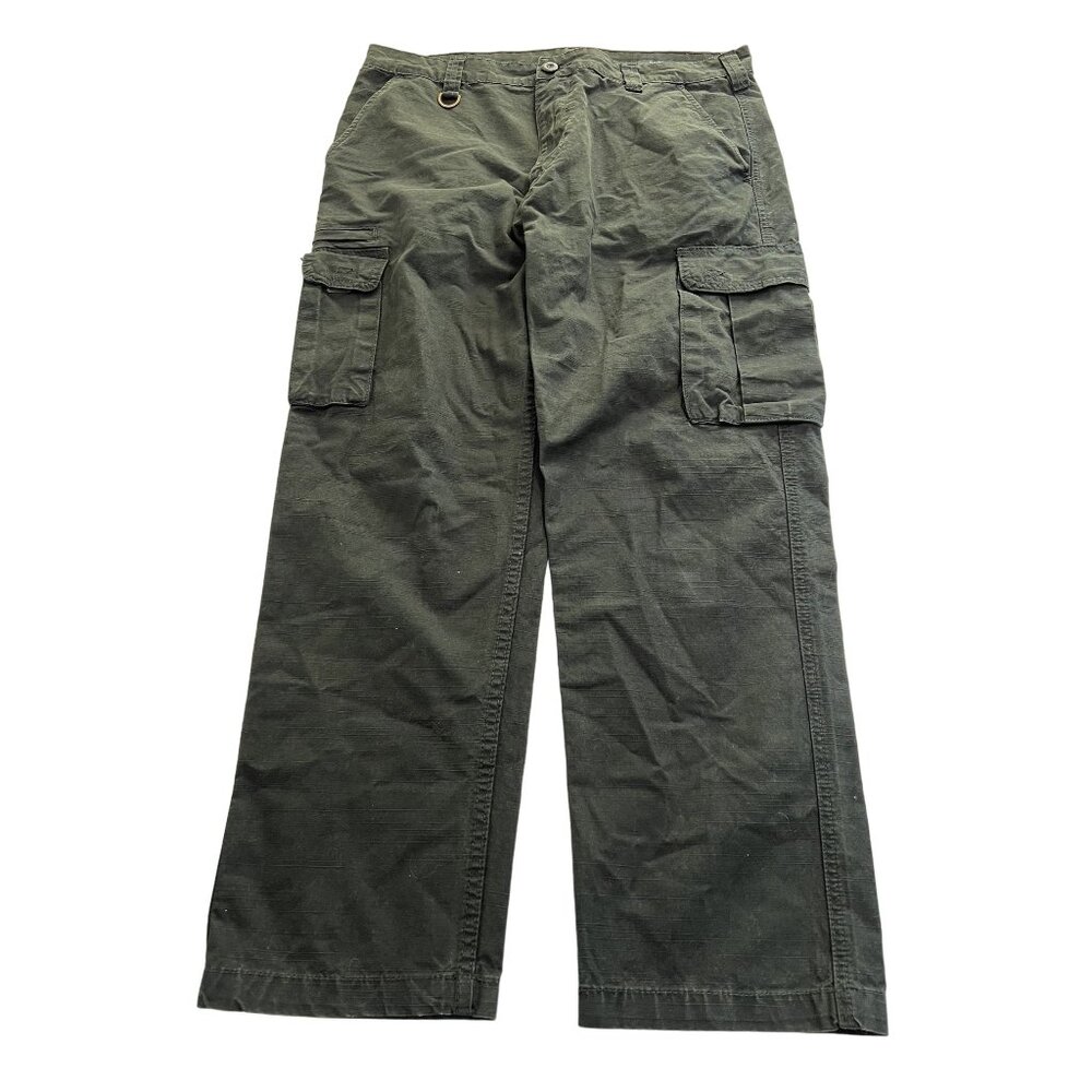 Thrills Century Slacker Cargo Pants in Green